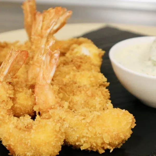 Langostino crujiente 4u