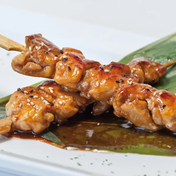 Brocheta de pollo a la plancha 2u