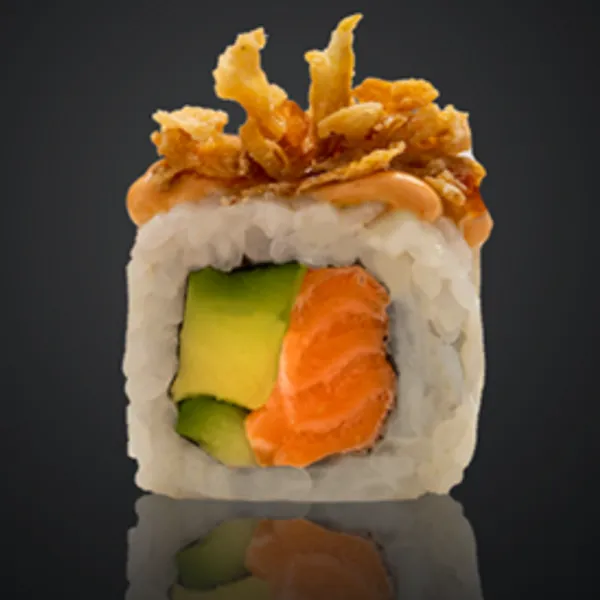 Crunch salmón roll 4u