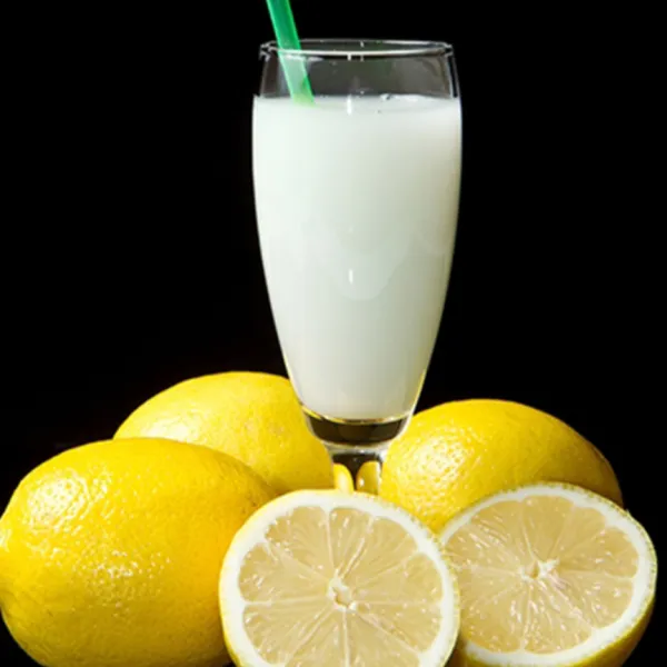 Sorbete de limón con cava